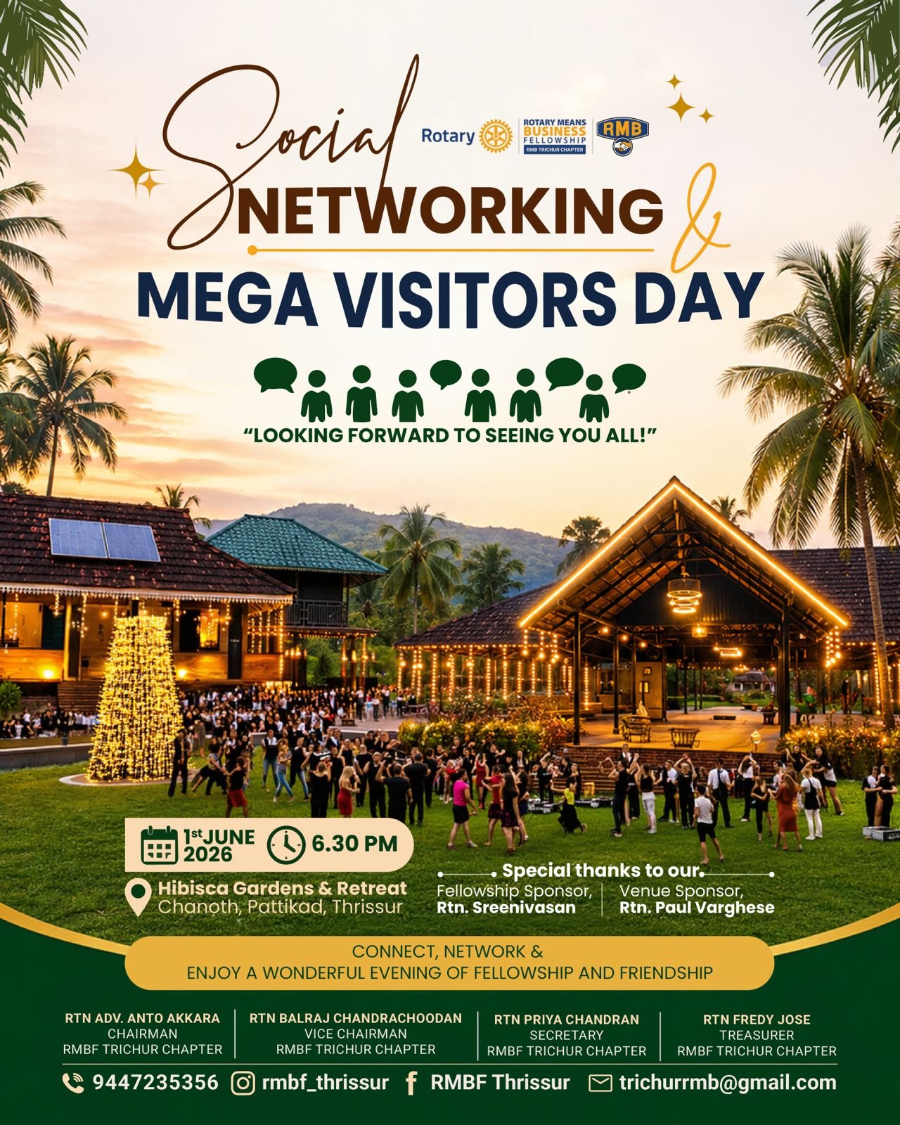 Social Networking & Mega Visitors Day
